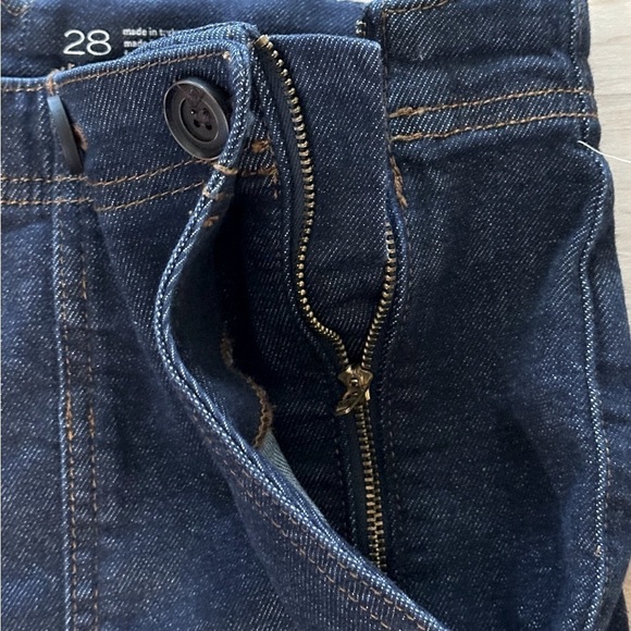 Anthropoligie Pilcro Kit Cropped High-Rise Wide-Leg Utility Jeans, Size … - Picture 8 of 12
